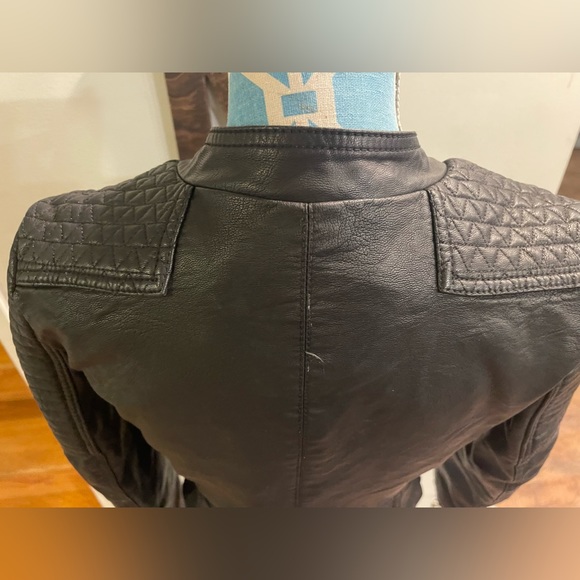 Ci Sono Designer Vegan Leather Jacket size medium - Picture 7 of 10